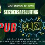 Zaterdag 10 juni seizoensafsluiting bij Warnsveldse Boys!