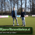 Boys 100 jaar, wie helpt er mee?